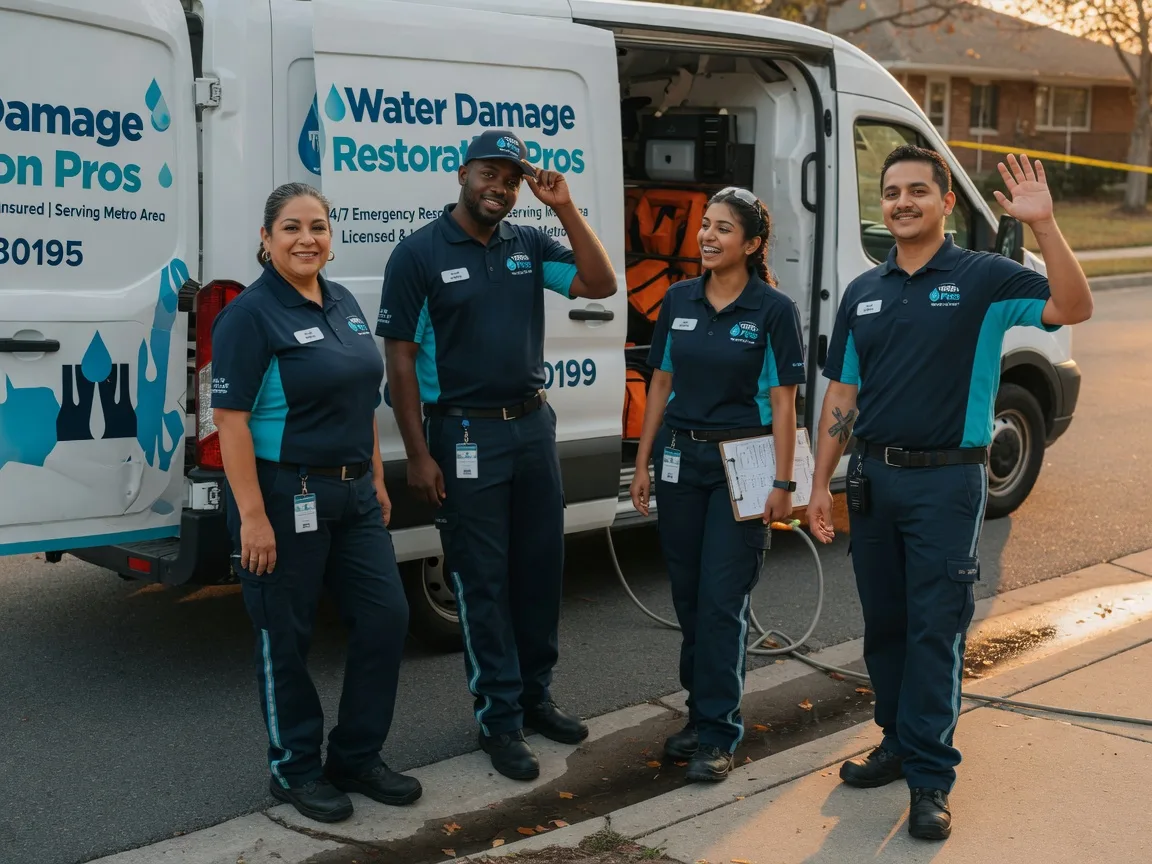 Water Damage Restoration company in Kinsley, KS